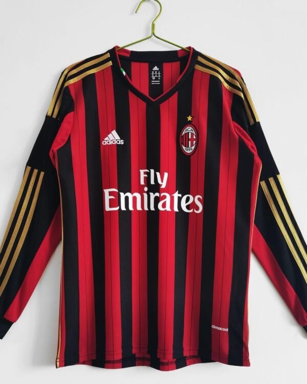 RETRO FULL SLEEVES AC MILAN HOME 2013/14