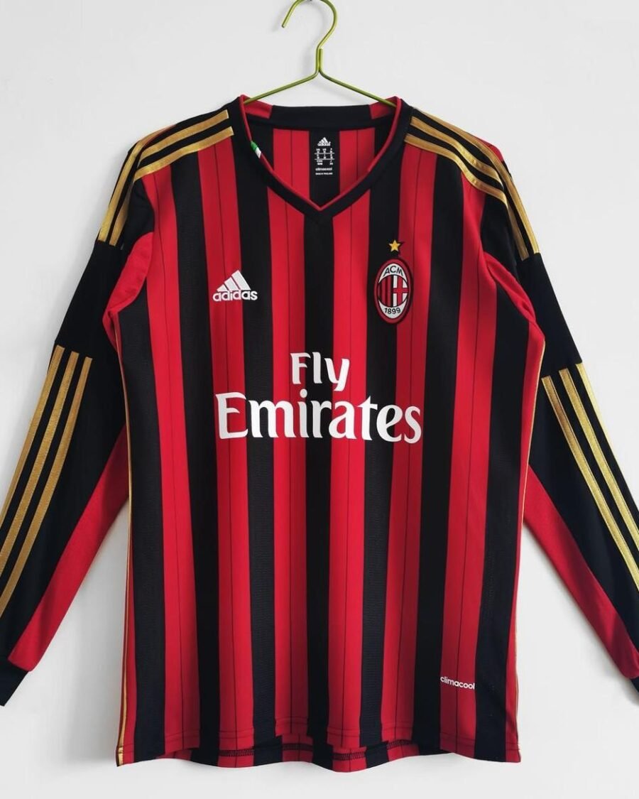 RETRO FULL SLEEVES AC MILAN HOME 2013/14
