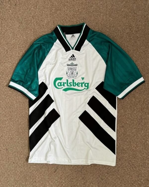 Retro Liverpool 1994-96 Away Jersey(Half Sleeves)