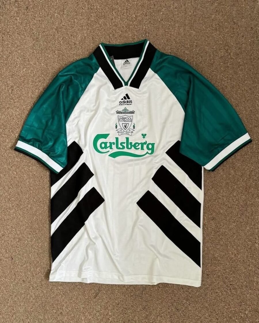 Retro Liverpool 1994-96 Away Jersey(Half Sleeves)