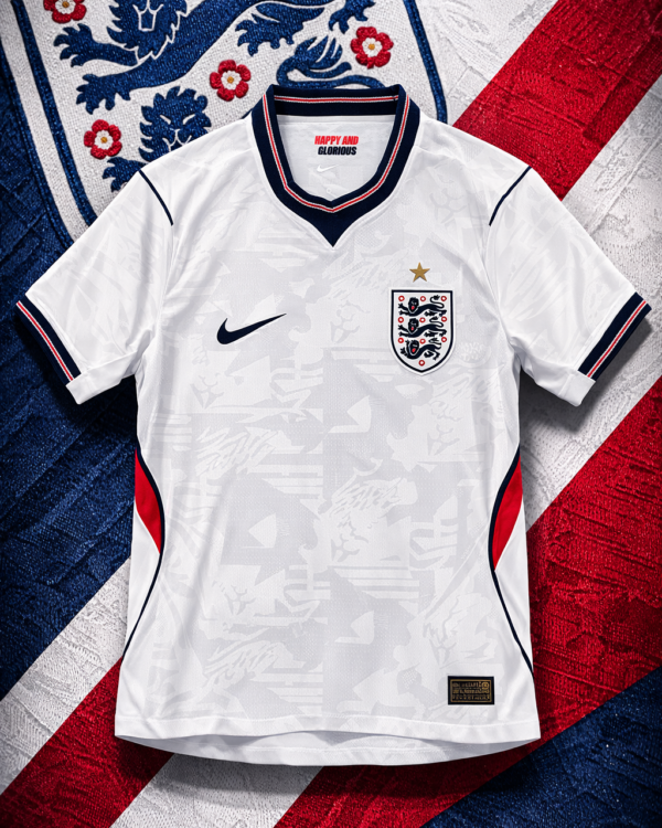 England 2026 World Cup Home Jersey