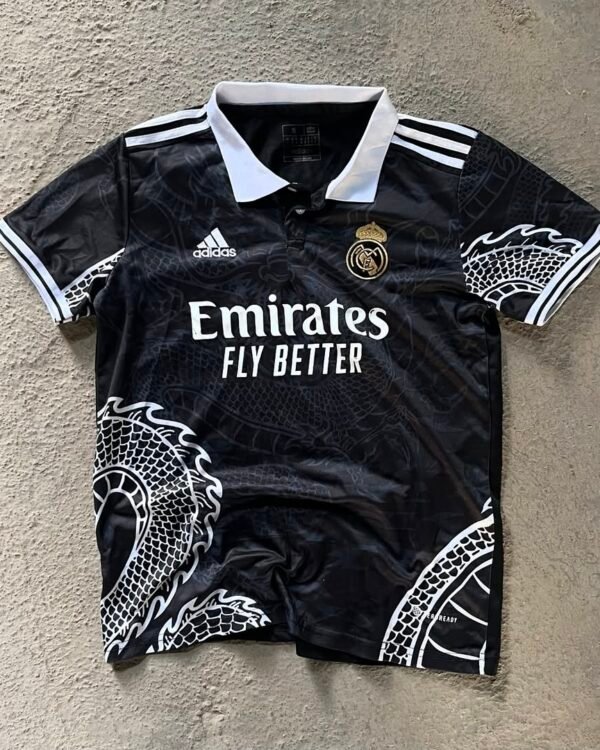 Real Madrid Black Dragon Jersey