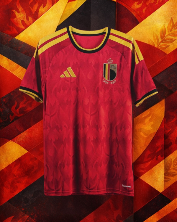 Belgium 2026 World Cup Home Jersey